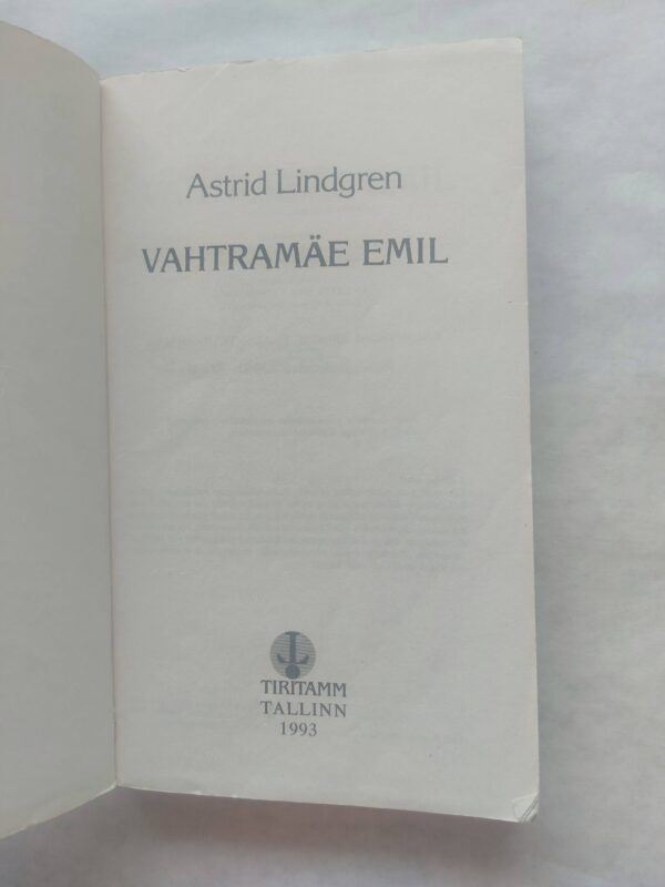 Vahtramäe Emil. Astrid Lindgren. 1993 - Image 2