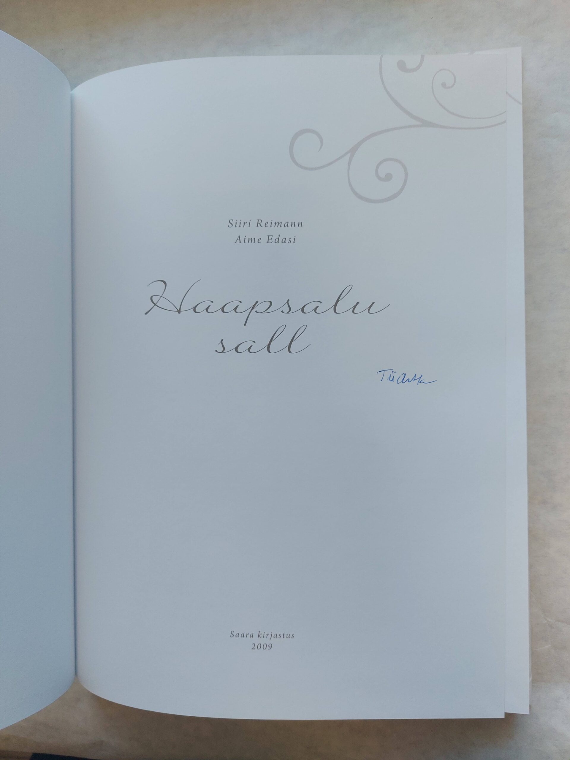 Haapsalu sall. Siiri Reimann; Aime Edasi. 2009 - Image 3