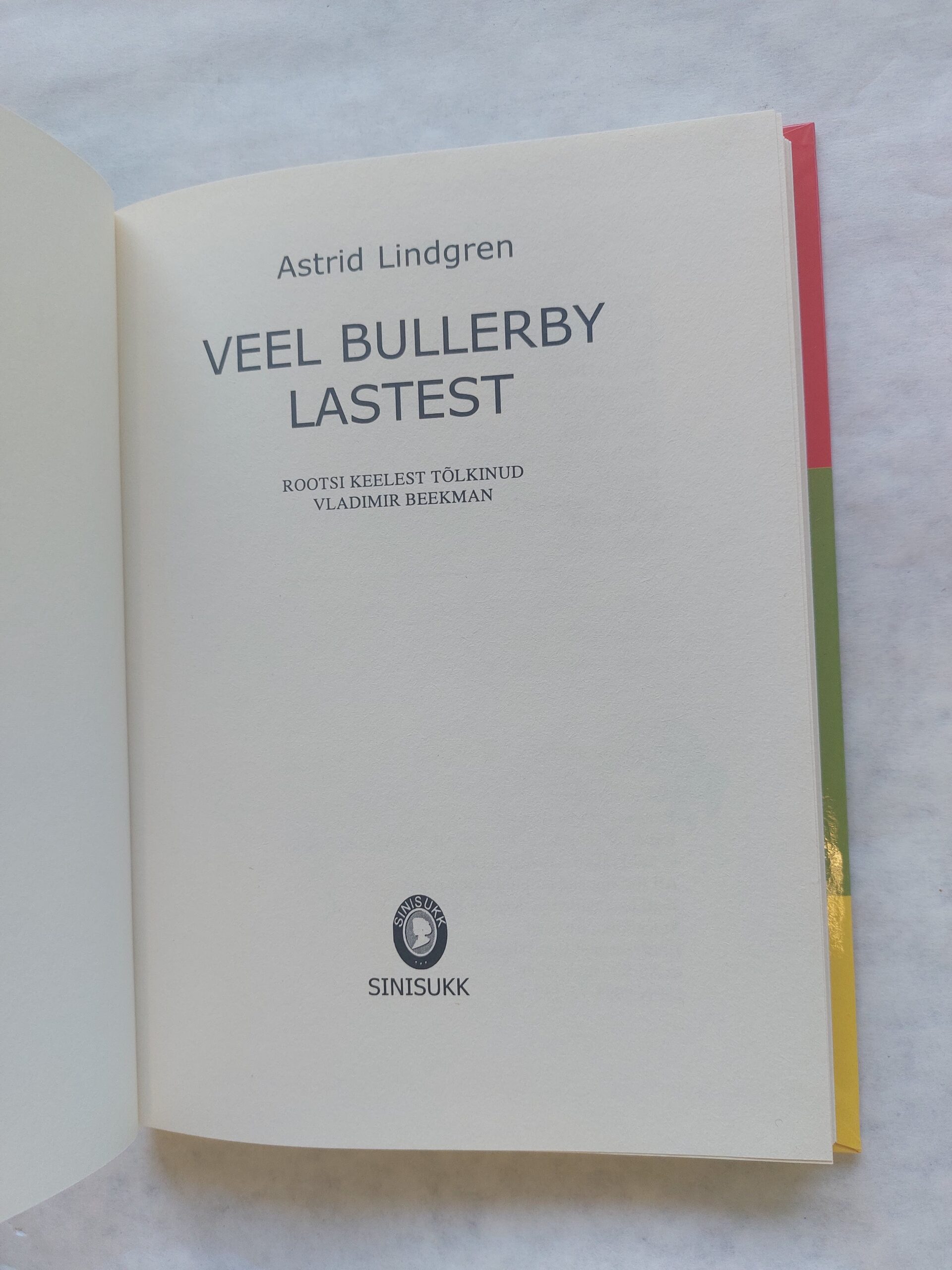 Veel Bullerby lastest. Astrid Lindgren. 2000 - Image 2