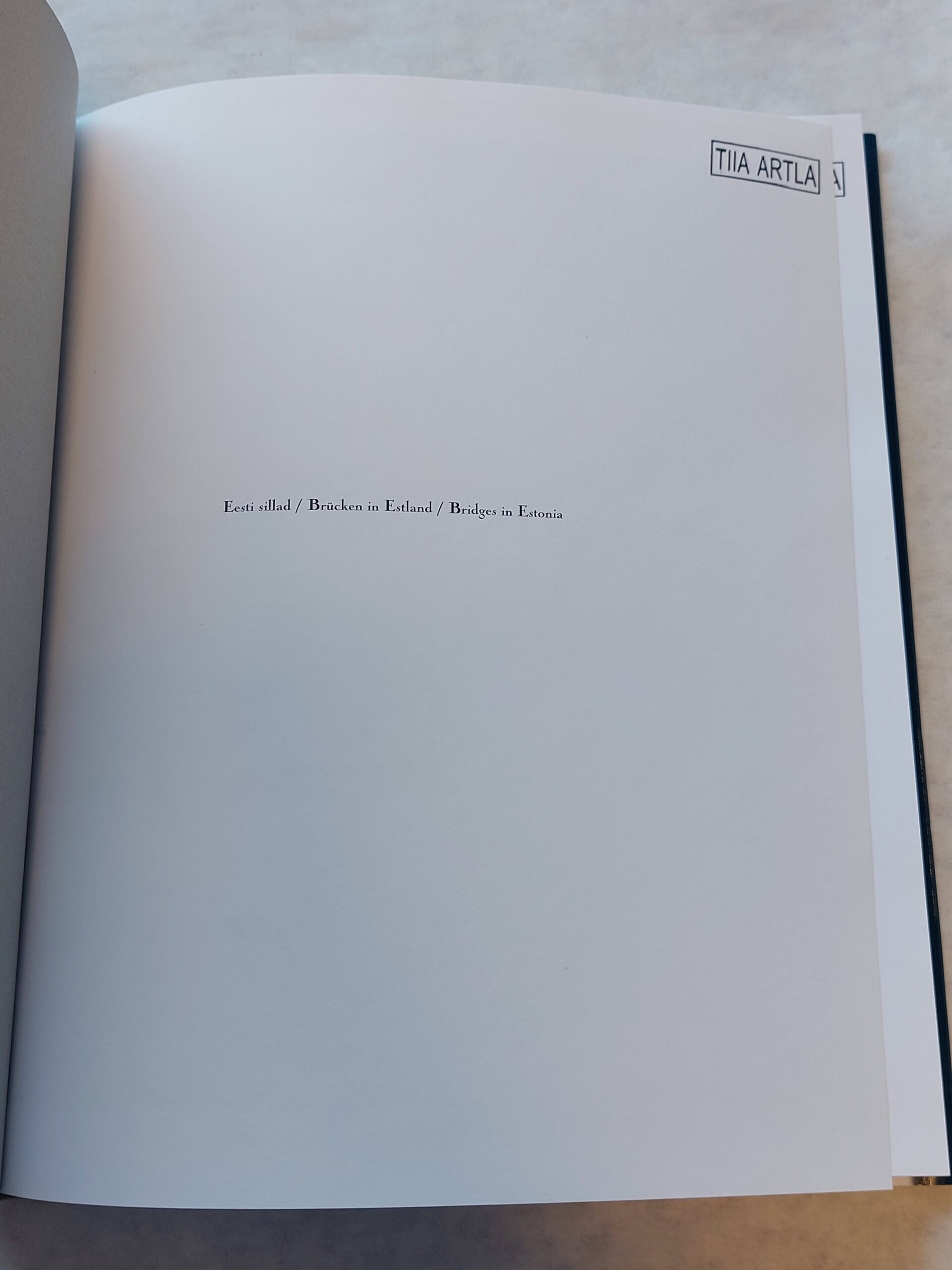 Eesti sillad. Brücken in Estland. Bridges in Estonia. Mairo Rääsk. 2006 - Image 2