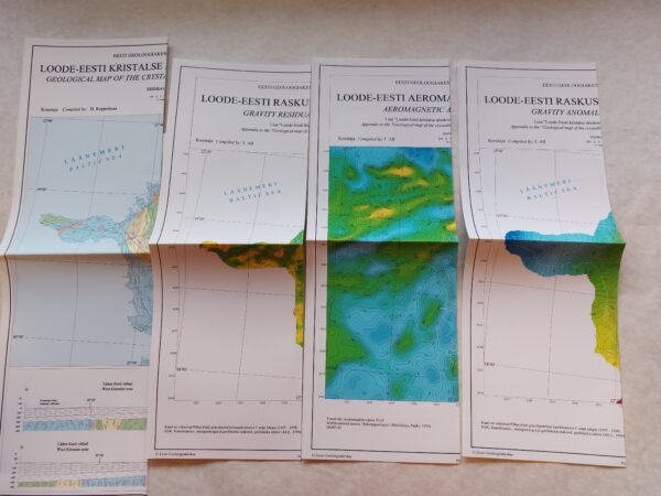 Loode-Eesti kristalse aluskorra geoloogiline kaart seletuskiri. Mõõtkava 1:200 000. - Image 5