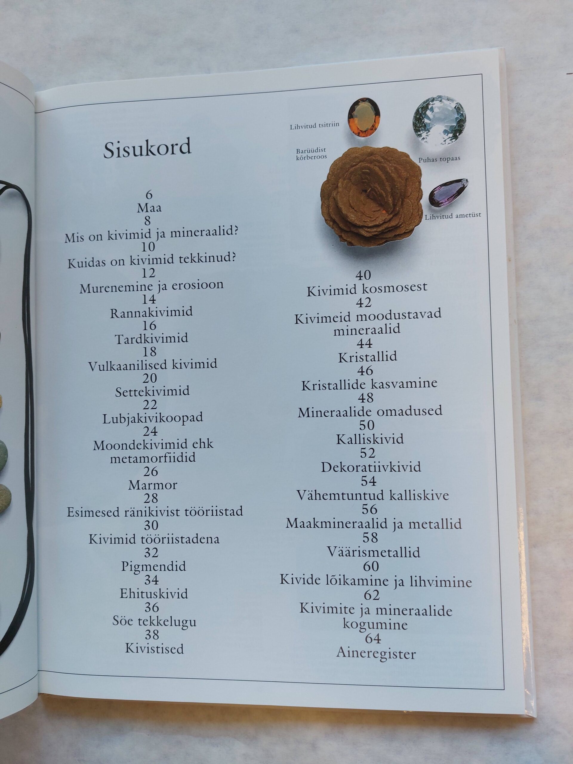 Kivimid ja mineraalid. 1996 - Image 3