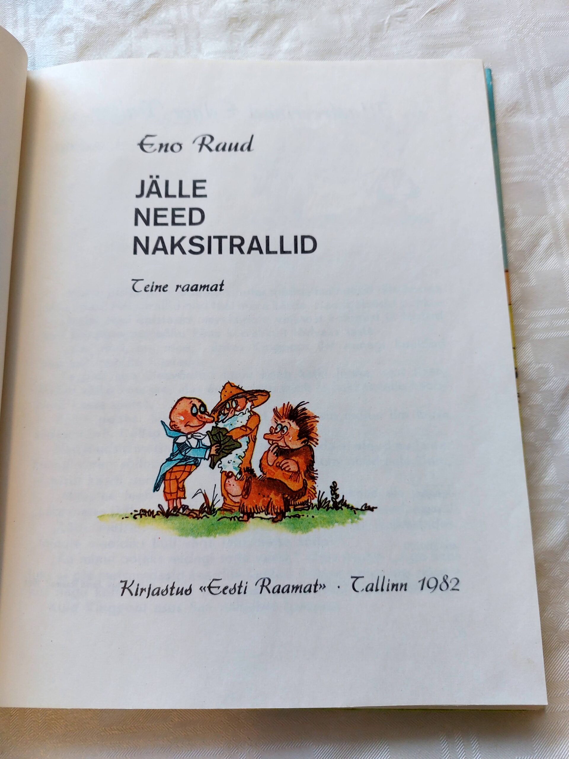 Jälle need naksitrallid. Teine raamat. Eno Raud. 1982 - Image 2