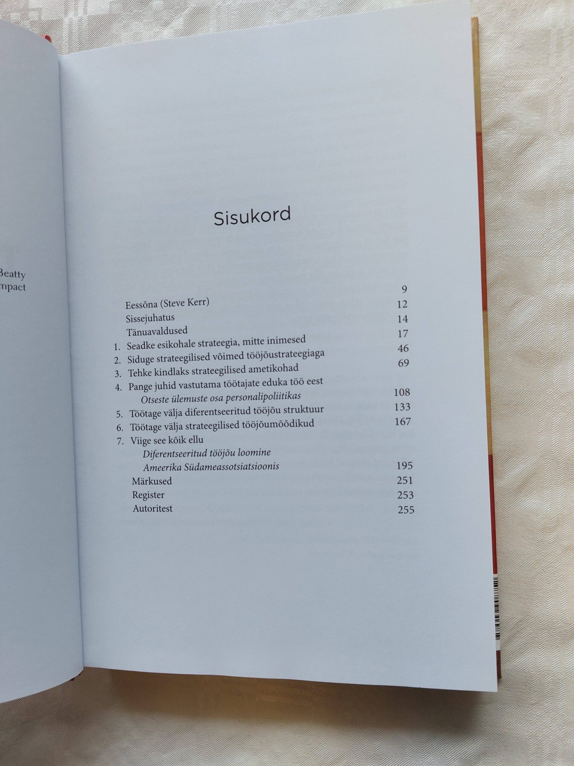 Talendijuhtimine. Brian E. Becker; Mark A. Huselid; Richard W. Beatty. 2010 - Image 3