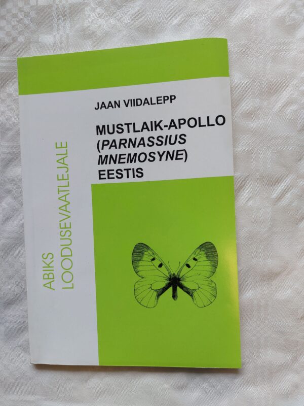 Mustlaik-Apollo (Parnassius Mnemosyne). Jaan Viidalepp. 2000