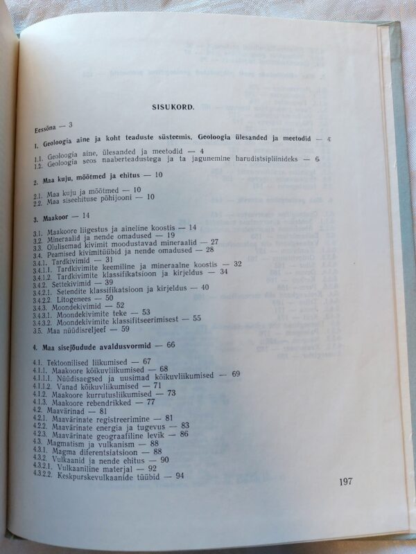 Geoloogia alused. Ivar Arold, Anto Raukas, Herbert Viiding. 1987 - Image 5