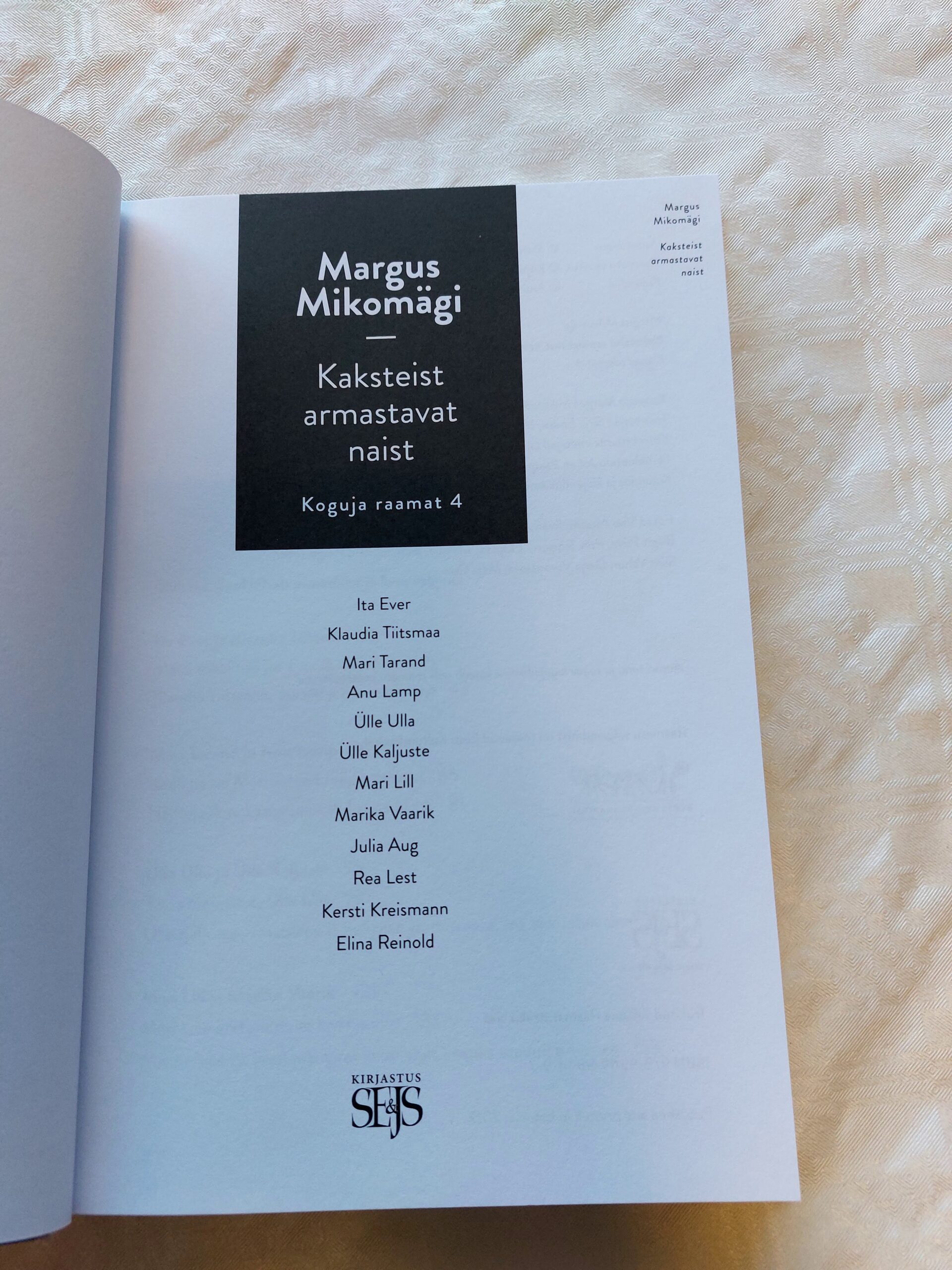 Kaksteist armastavat naist. Margus Mikomägi. 2017 - Image 2