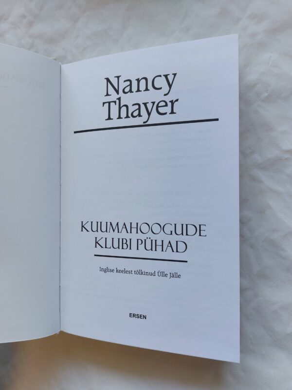 Kuumahoogude klubi pühad. Nancy Thayer. 2006 - Image 2