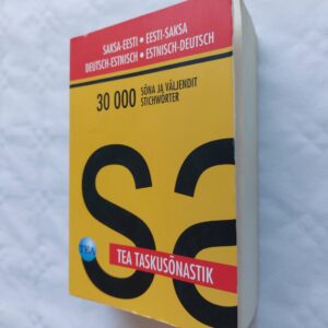 Saksa-Eesti Eesti-Saksa. Tea taskusõnastik. 2002
