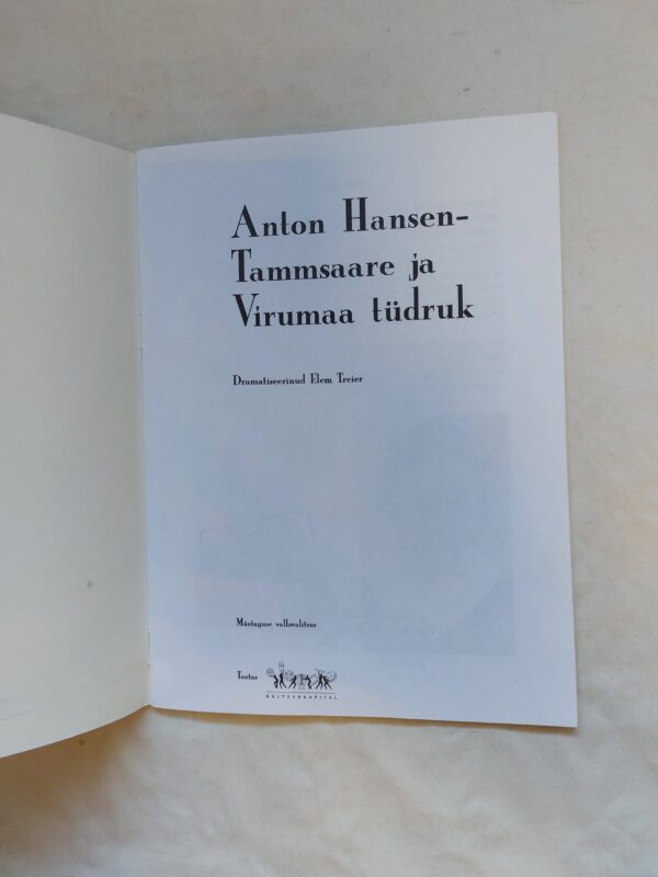 Anton Hansen-Tammsaare ja Virumaa tüdruk. - Image 2