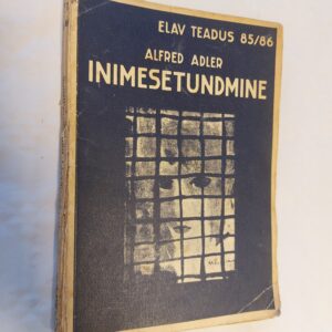 Elav teadus 85/86. Inimesetundmine. Alfred Adler. 1939