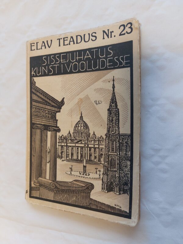 Elav teadus Nr.23. Sissejuhatus kunstivooludesse. Aleksander Aspel. 1933