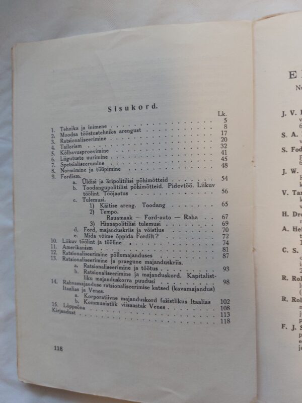 Elav teadus Nr. 6. Moodne töötehnika ja majanduskriis. Eduard Poom. 1932 - Image 3