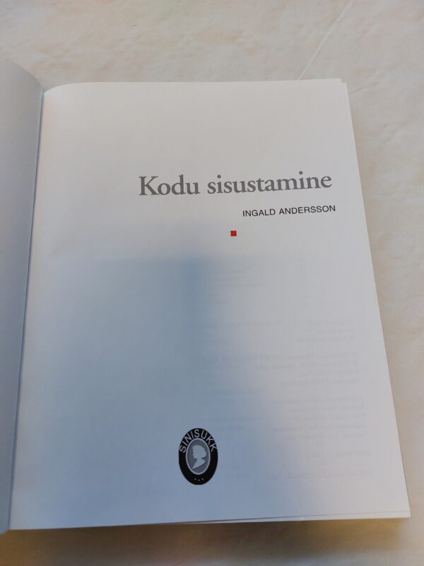 Kodu kujundamine. Ingald Andersson. 2000 - Image 2