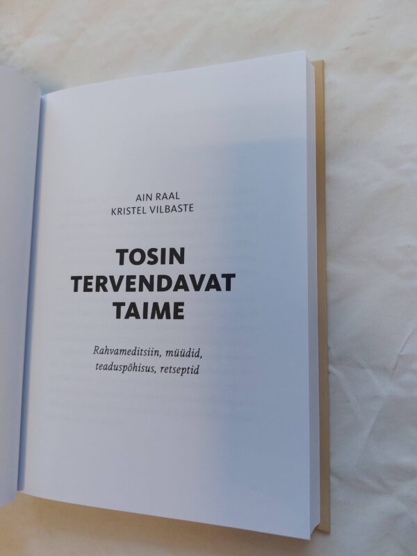 Tosin tervendavat taime. Ain Raal, Kristel Vilbaste. 2024 - Image 2