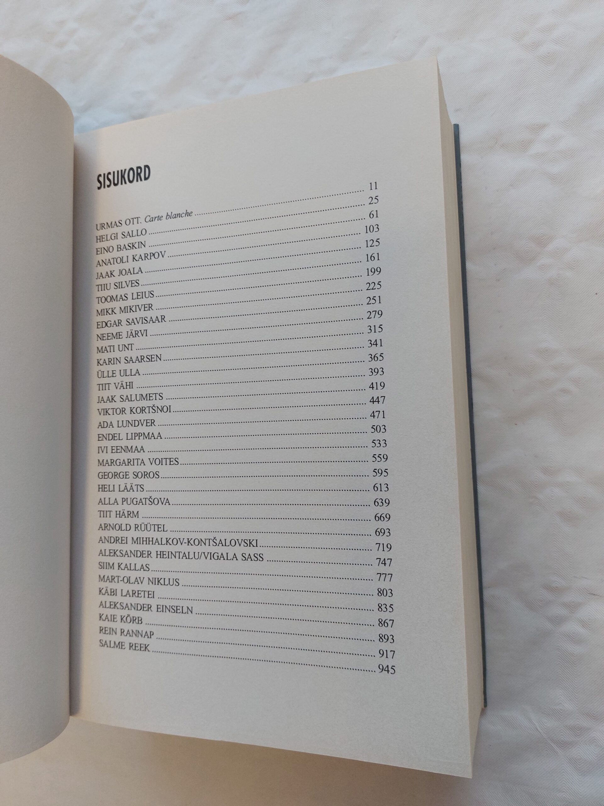 Carte Blanche. Urmas Ott. 1995 - Image 3