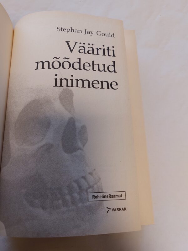 Vääriti mõõdetud inimene. Stephen Jay Gould. 2001 - Image 2