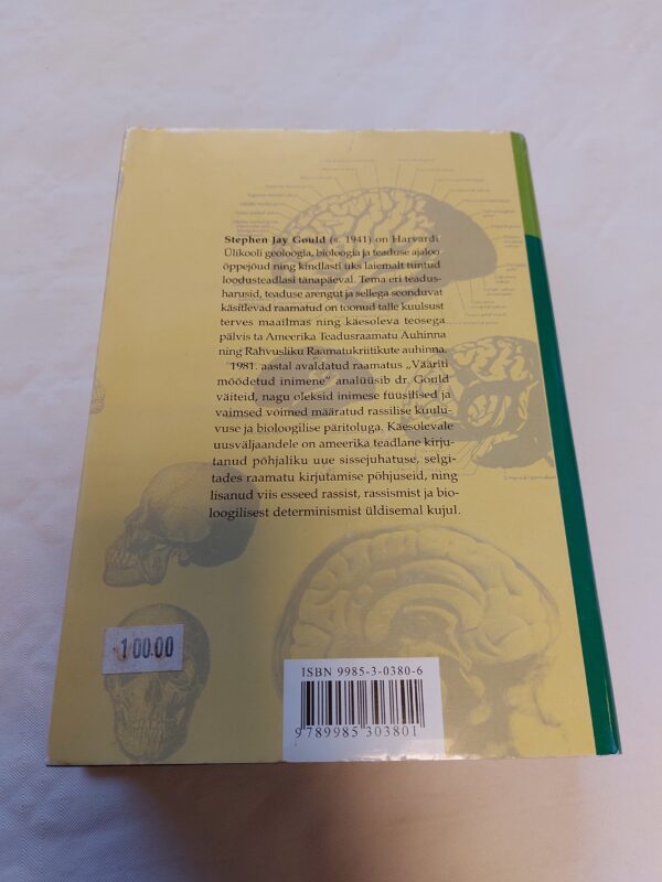 Vääriti mõõdetud inimene. Stephen Jay Gould. 2001 - Image 6