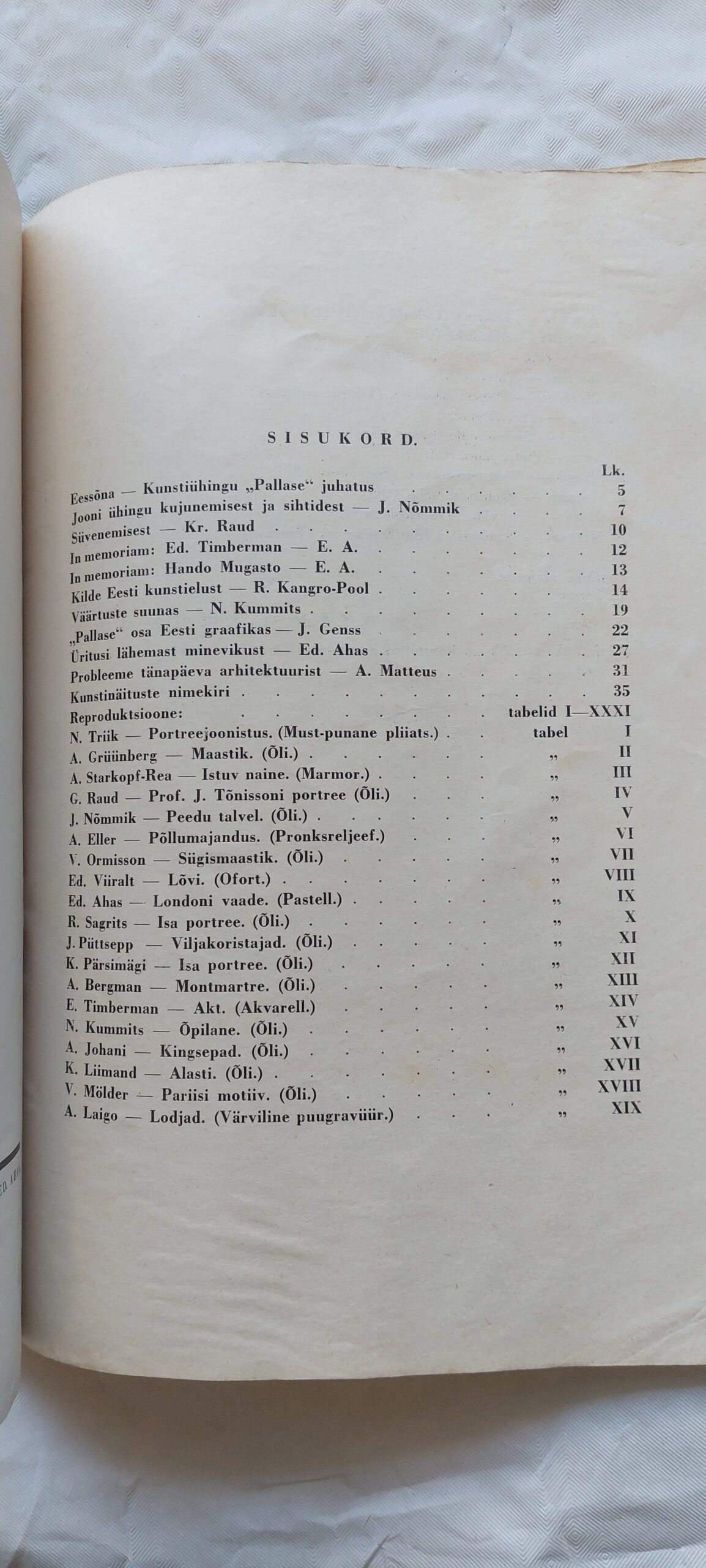 Kunsti ühing Pallas 1918-1938. - Image 4