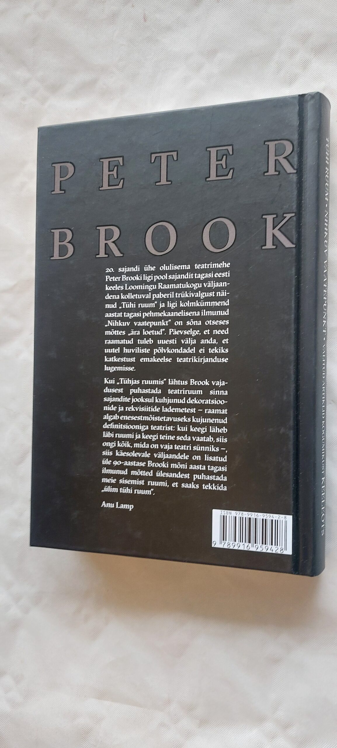 Tühi ruum. Nihkuv vaatepunkt. Keeleots. Peeter Brook. 2001 - Image 6