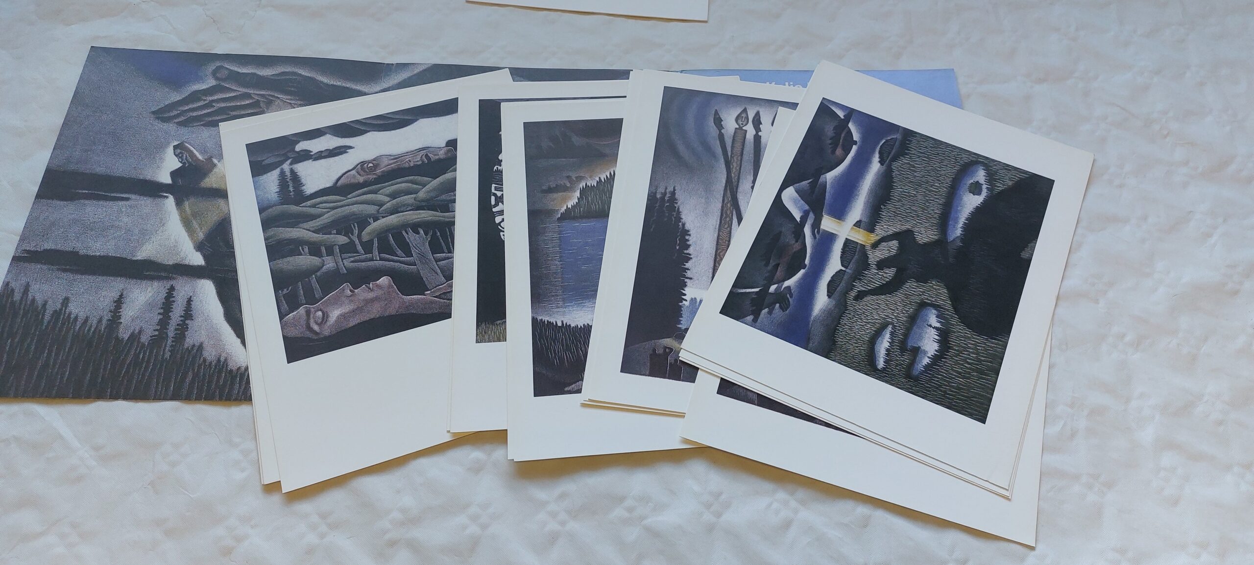 Taevas ja maa. 25 reproduktsiooni. Kaljo Põllu. - Image 3