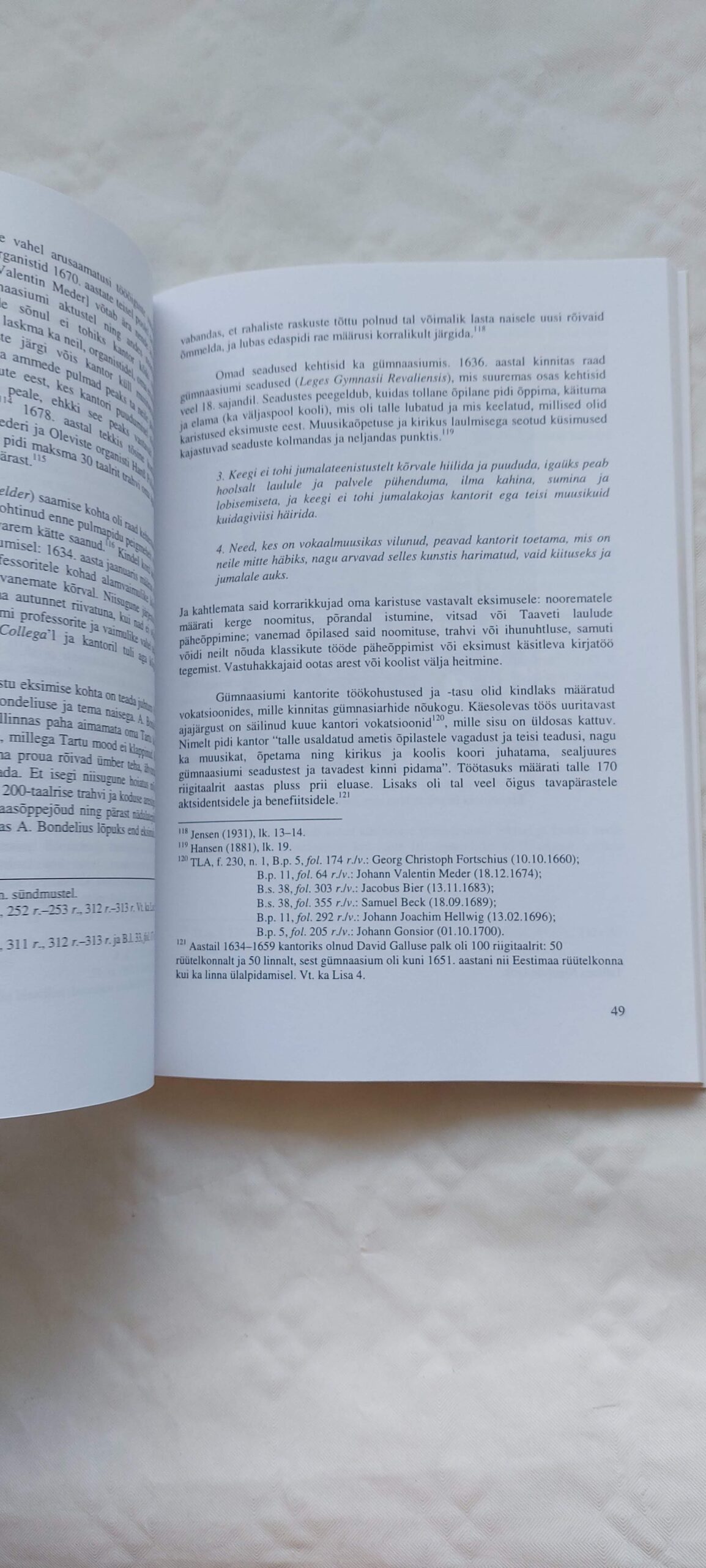 Protestantlik kantoriinstitutsioon Tallinnas 16.-17. sajandil. Heidi Heinmaa. 1999 - Image 5