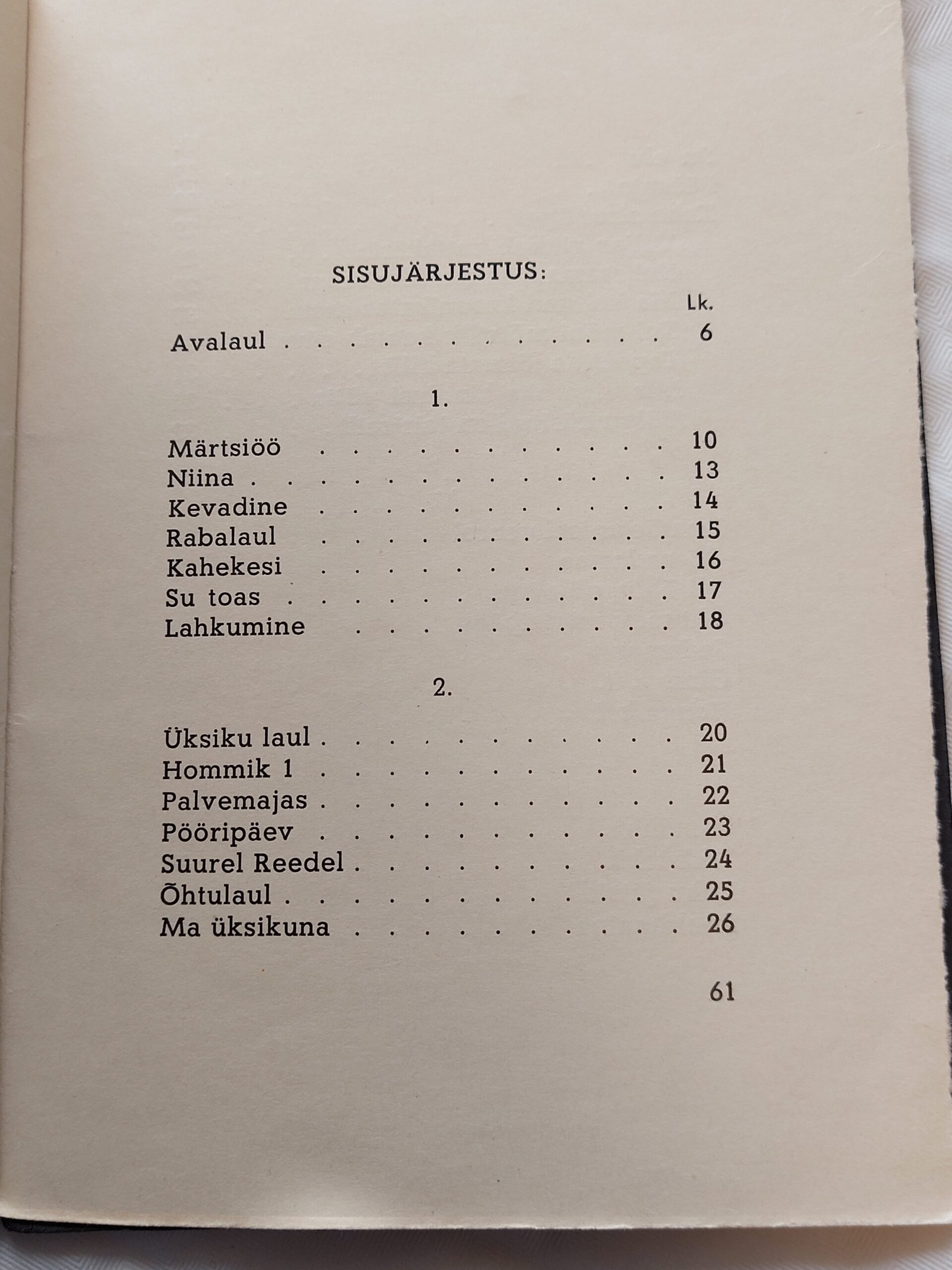 Üks noormees otsib õnne. August Sang. 1936 - Image 4