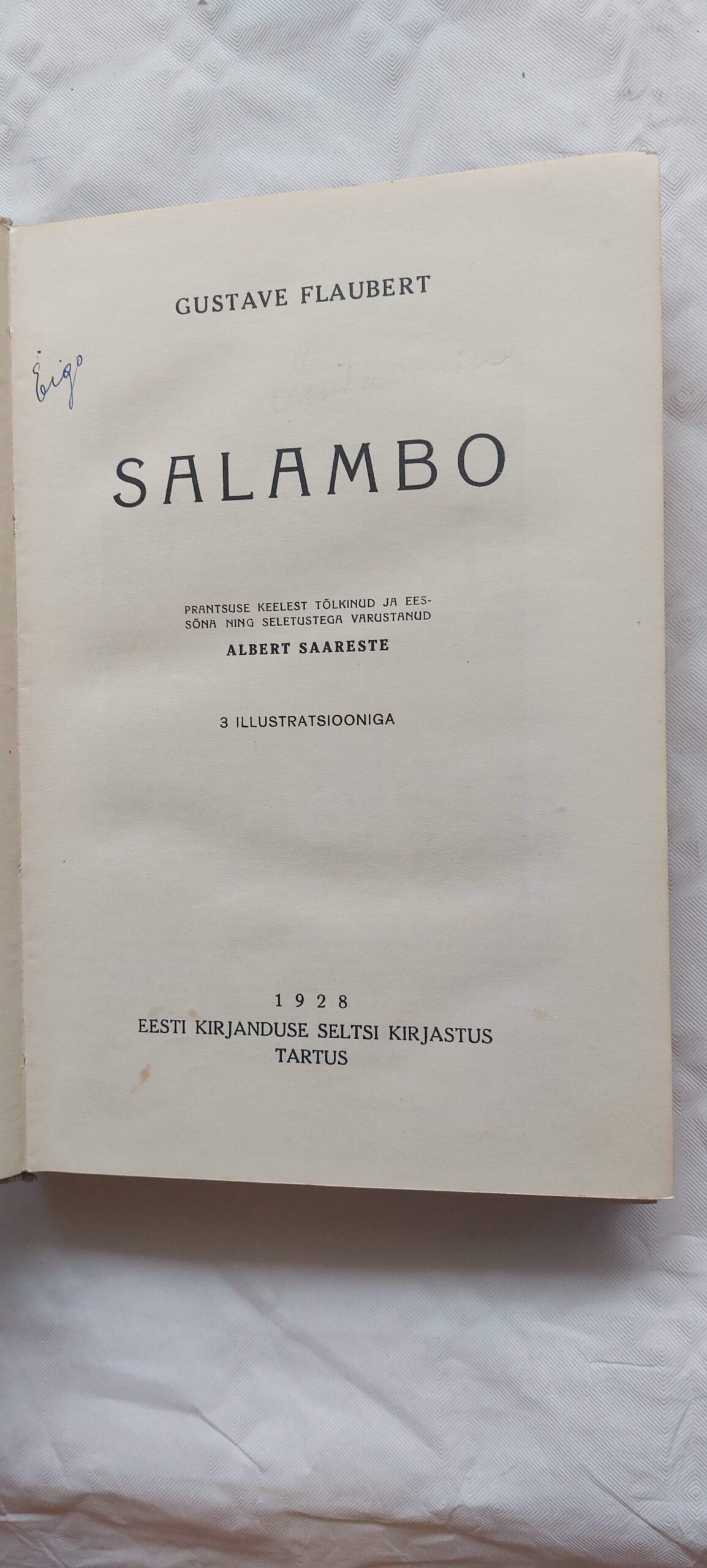 Salambo. Gustave Flaubert. 1928 - Image 4