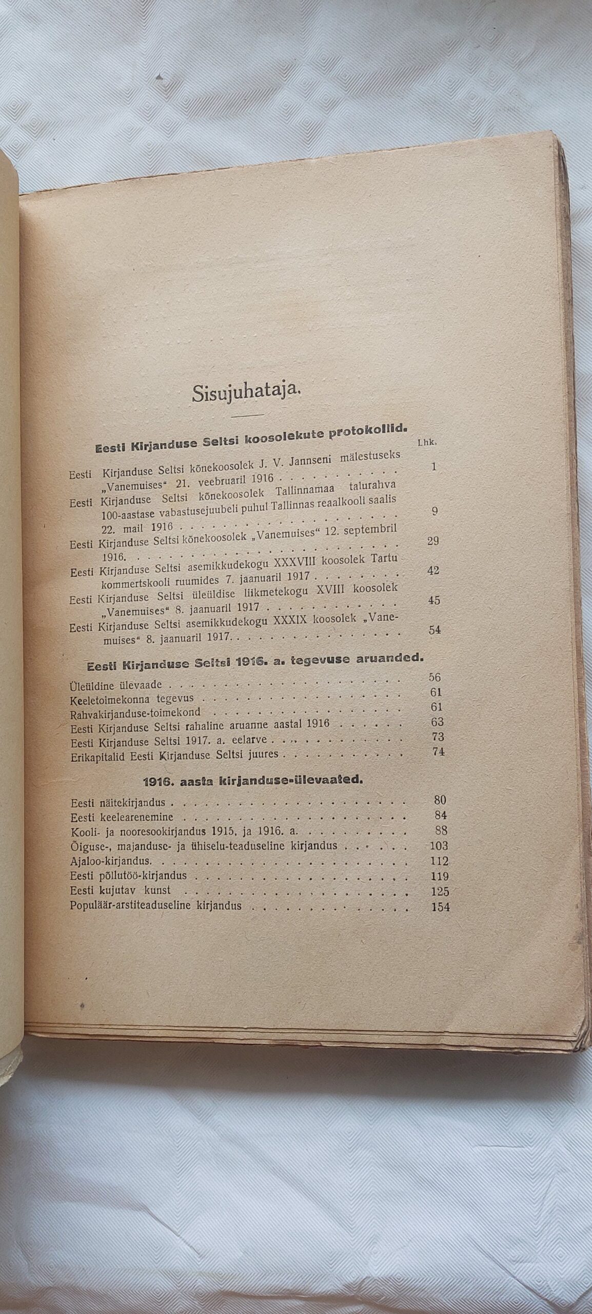 Eesti kirjanduse seltsi aastaraamat IX (1916). - Image 3