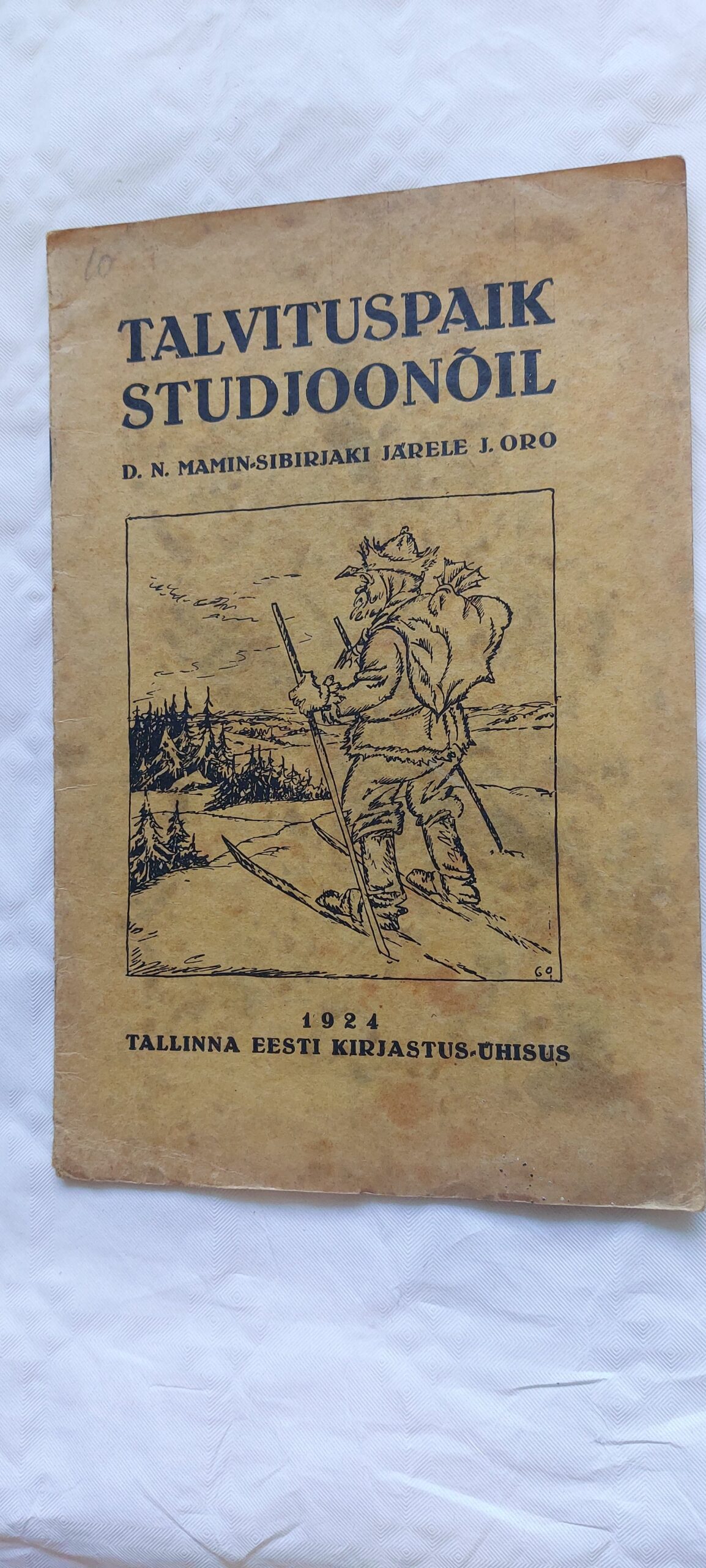 Talvituspaik studjoonõil. D. N. Manim-Sibirjaki. 1924