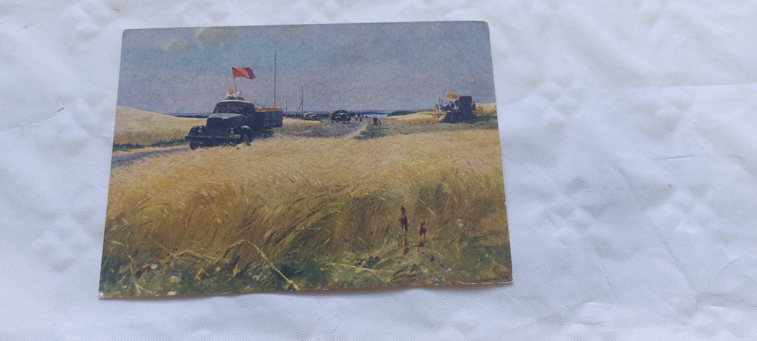 NSVL argne postkaart. V. Karrus. 1957