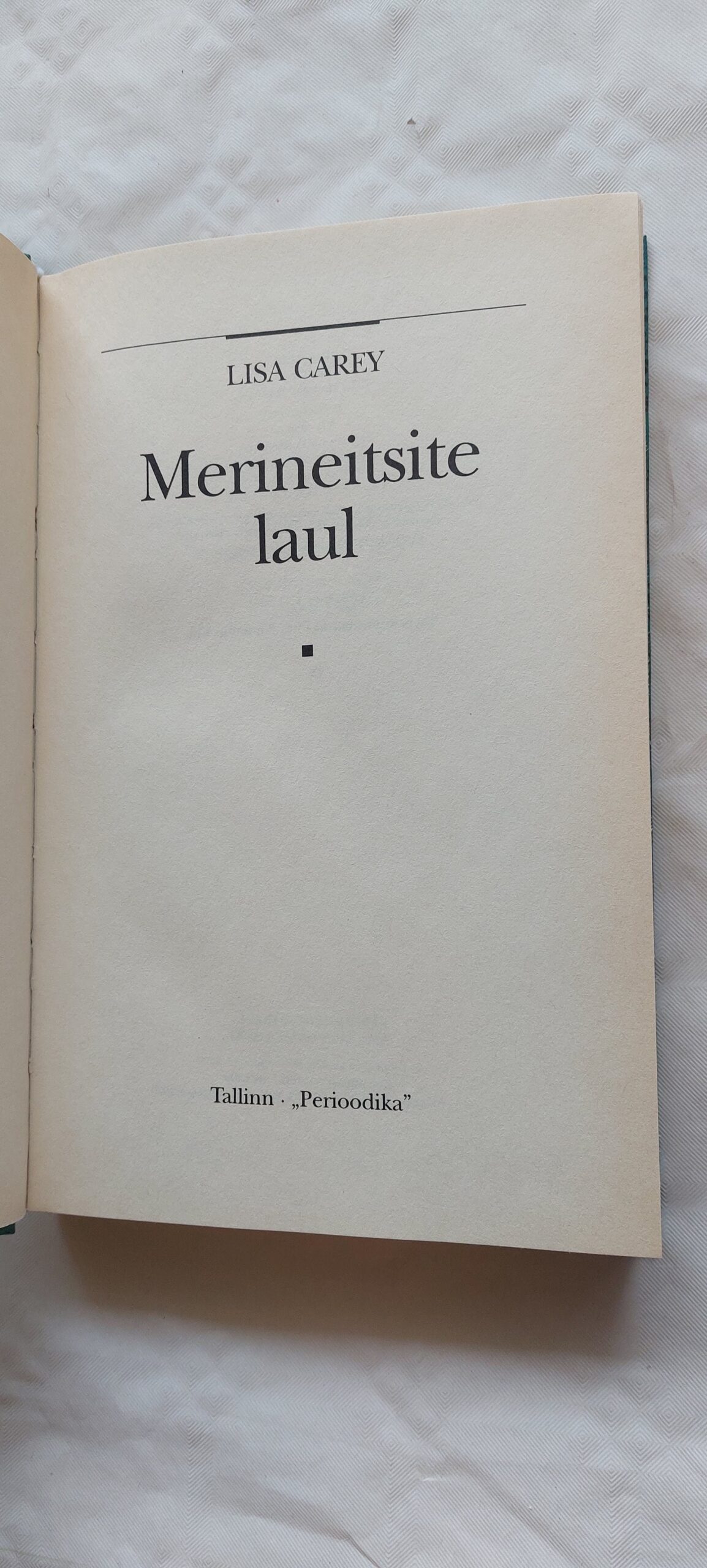 Merineitsite laul. Lisa Carey. 2000 - Image 2