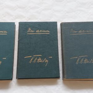 Minu elukroonika. I-III. osa. K. A. Hindrey. 1929