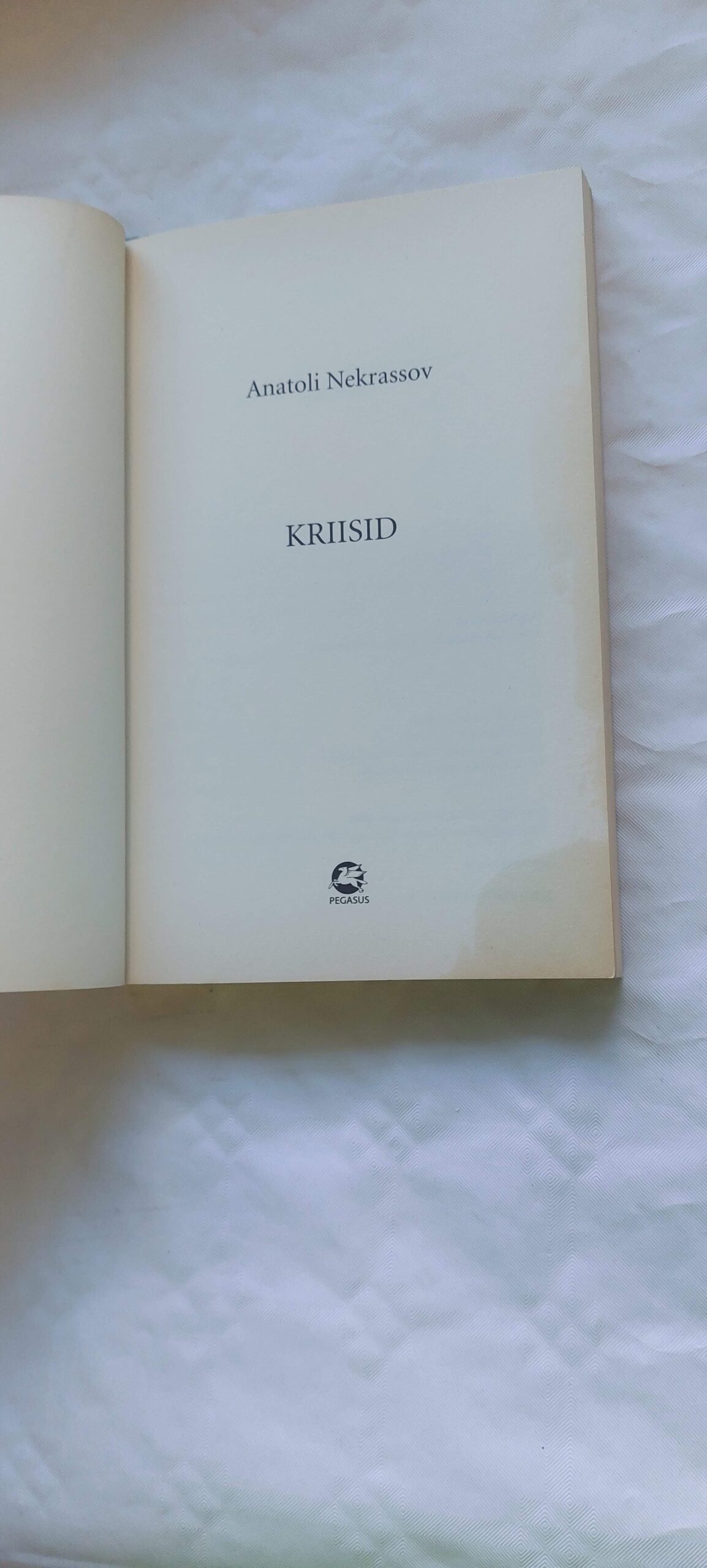 Kriisid. Anatoli Nekrassov. 2009 - Image 2