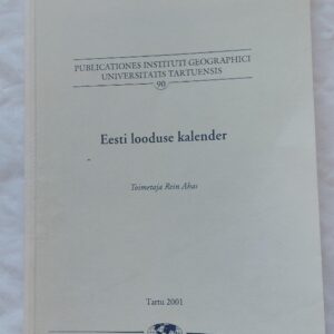 Eesti looduse kalender. 2001