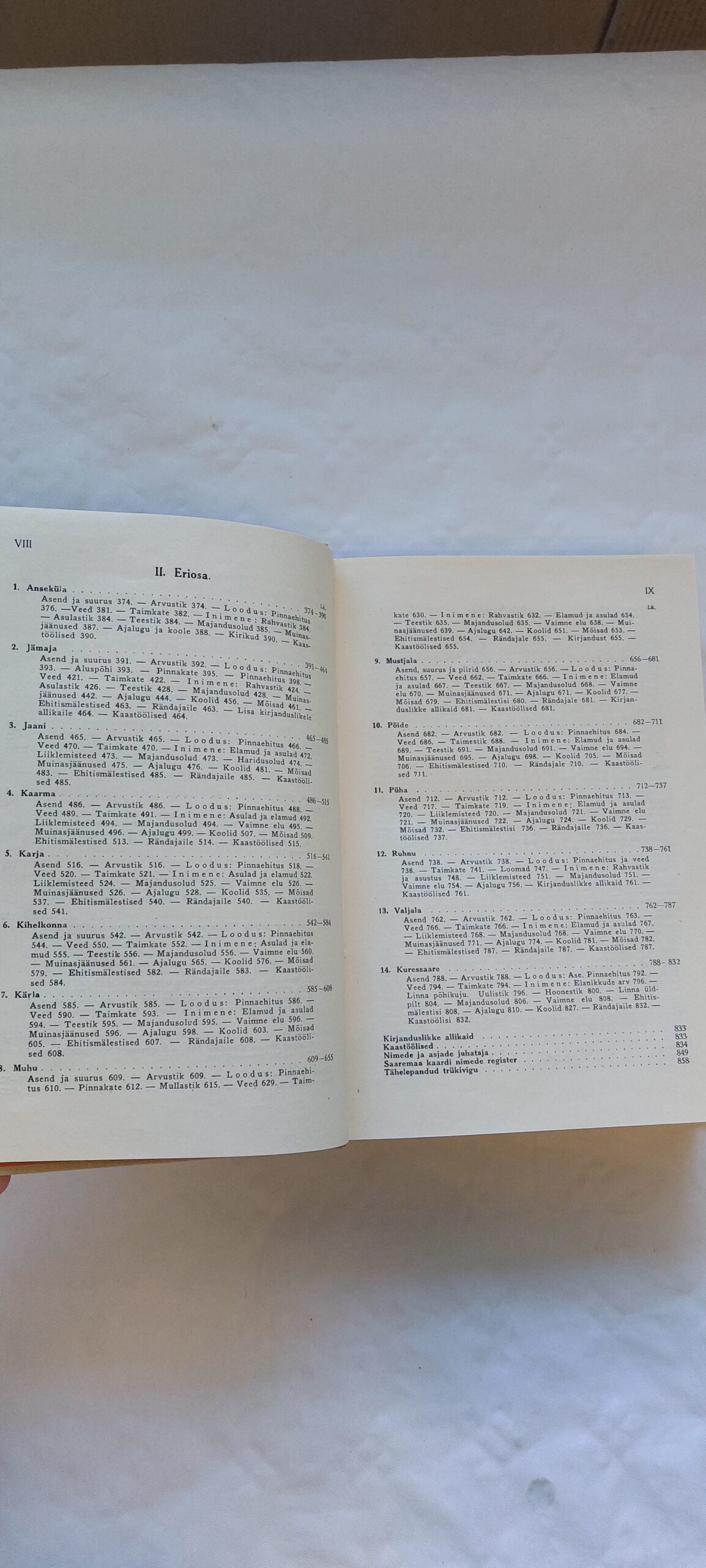 Eesti VI. Saaremaa. Maateaduslik, majanduslik ja ajalooline kirjeldus. 1934 - Image 4