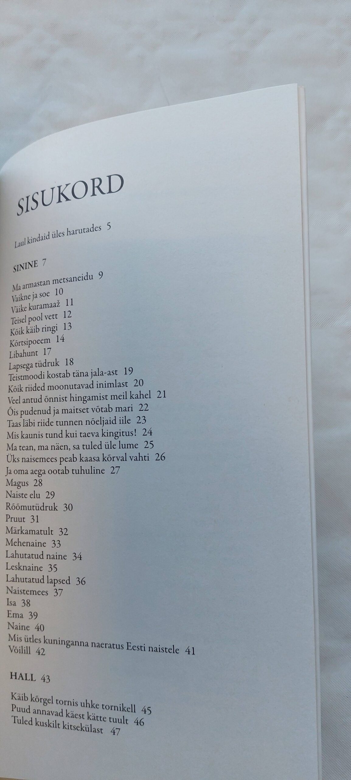 Laul kindaid üles harutades. Lehte Hainsalu. 2008 - Image 3