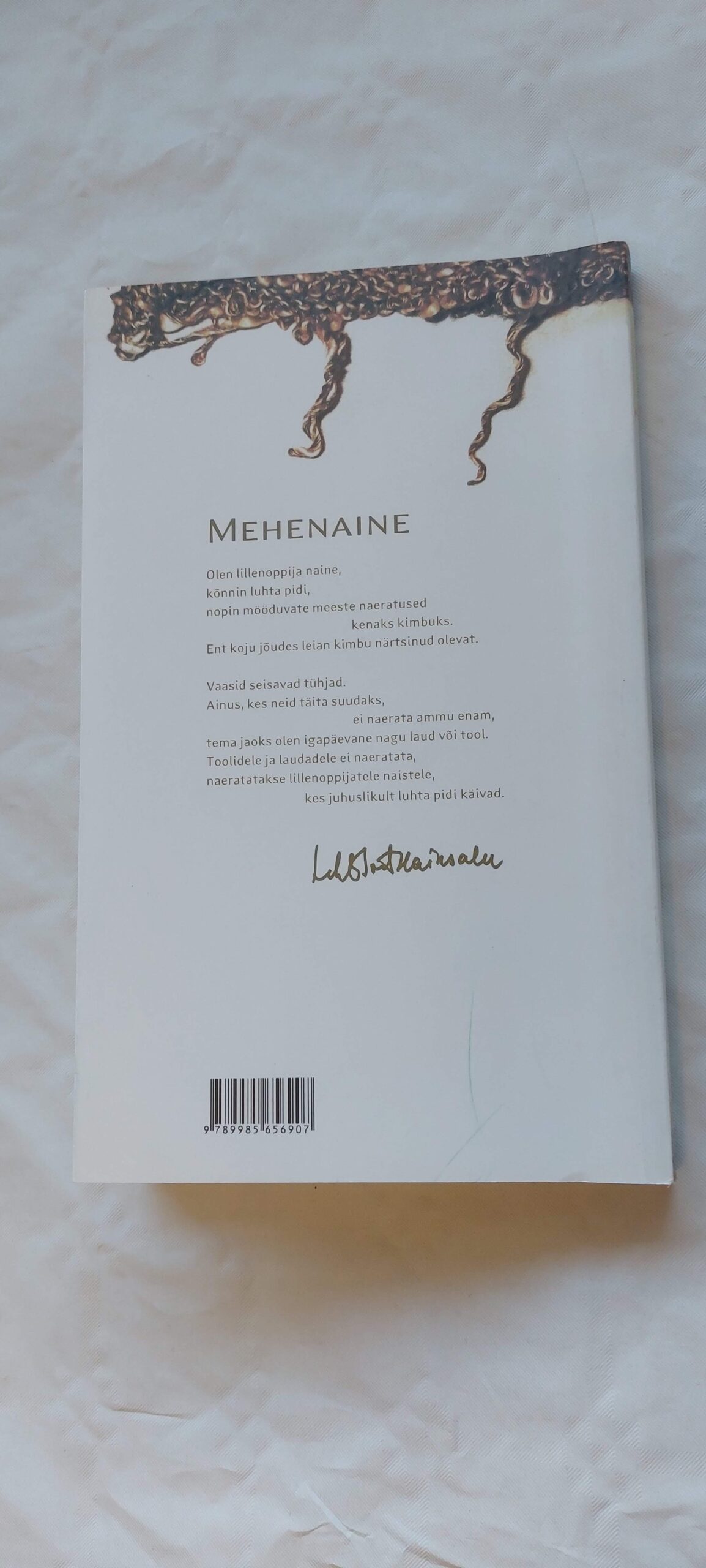 Laul kindaid üles harutades. Lehte Hainsalu. 2008 - Image 5