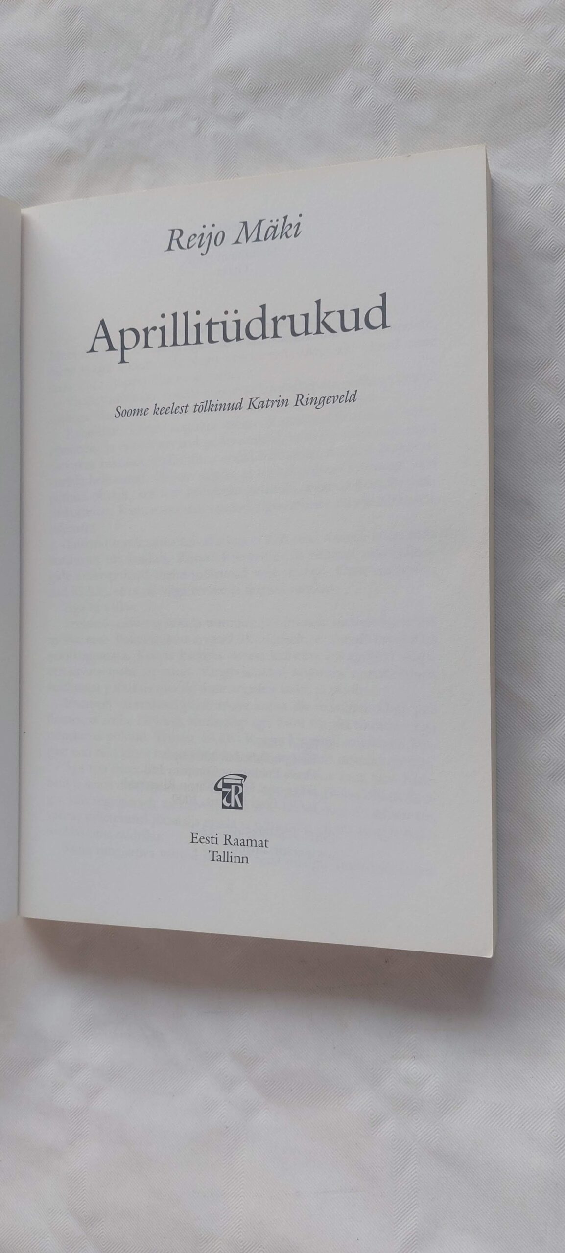 Aprillitüdrukud. Reijo Mäki. 2009 - Image 2