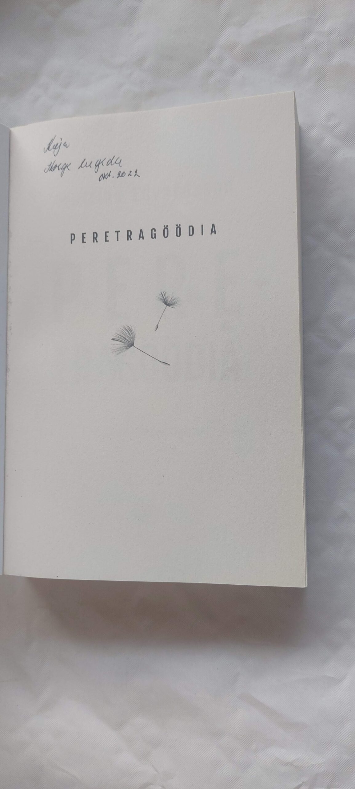 Peretragöödia. Mattias Edvardsson. 2022 - Image 2