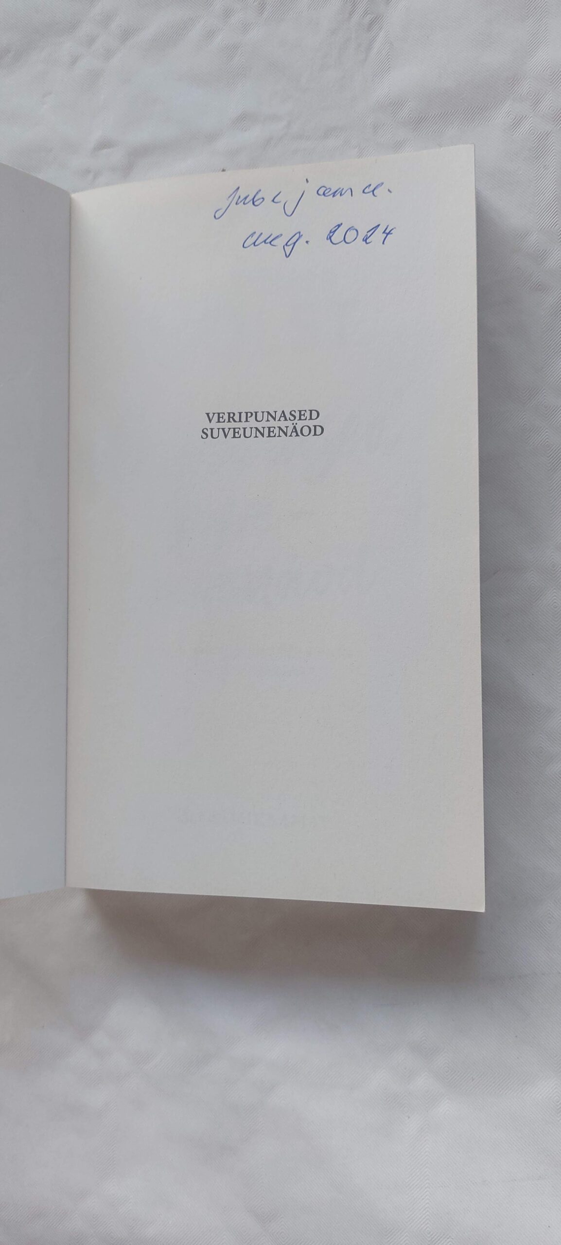 Veripunased suveunenäod. Christoffer Holst. 2021 - Image 2