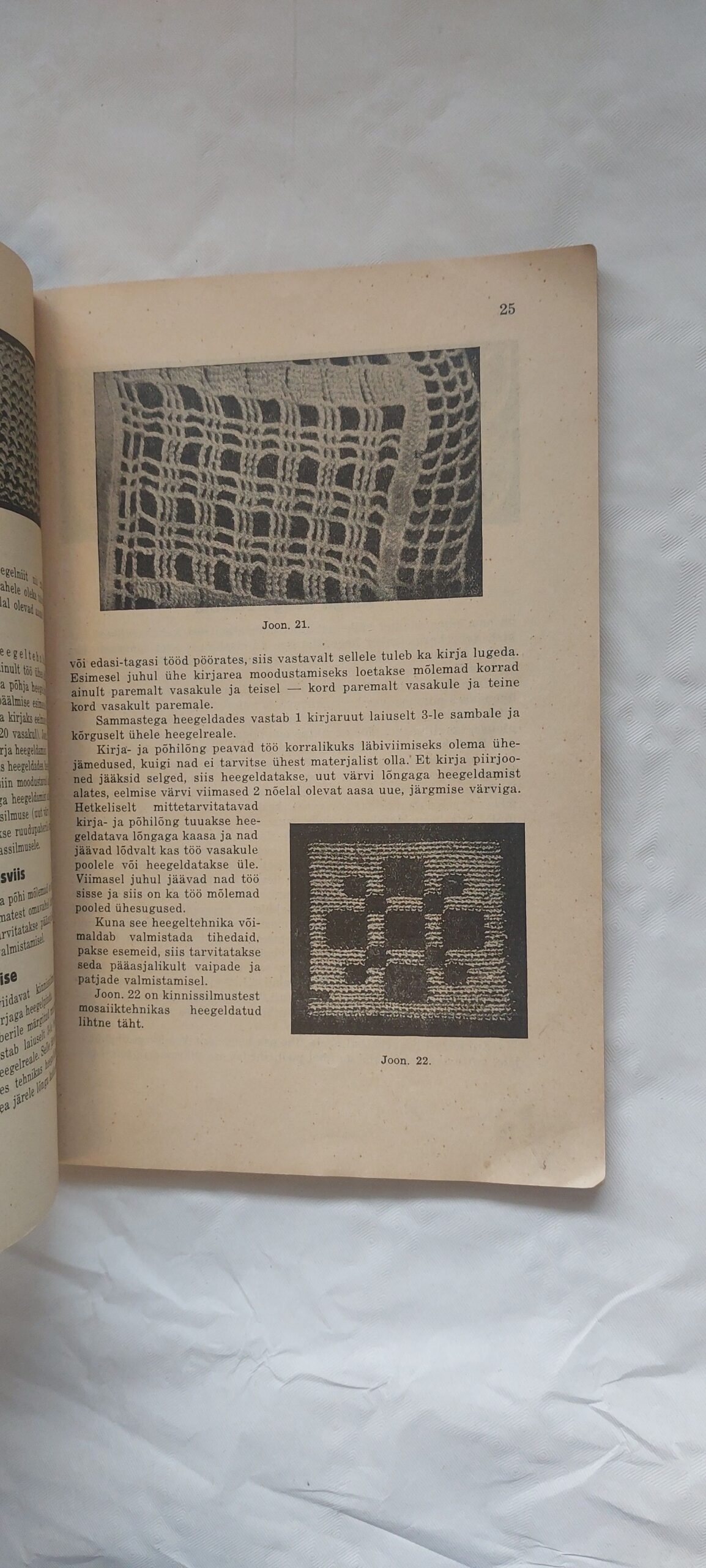 Heegeldamine kudumine fileetöö. Johanna Ormusson. 1935 - Image 4