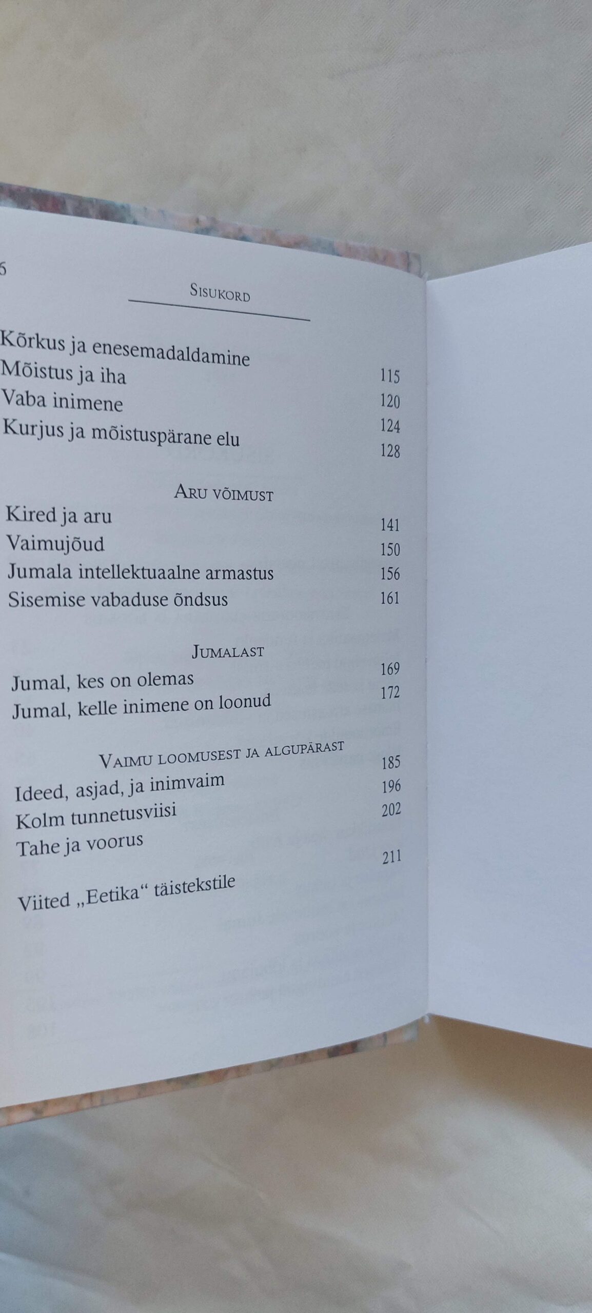 Spinoza tarkuseraamat. Baruch Spinoza. 2004 - Image 4