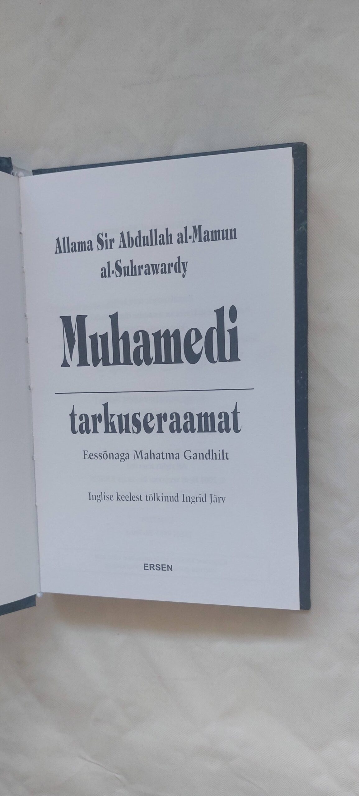 Muhamedi tarkuseraamat. 2004 - Image 2