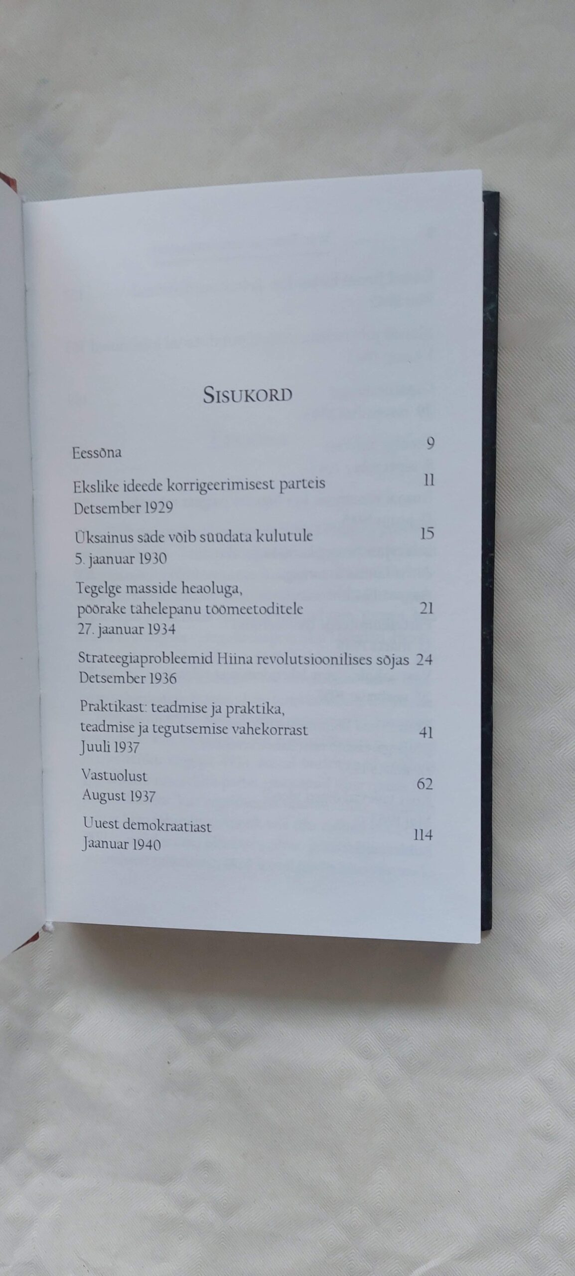 Mao Zedongi tarkuseraamat. 2003 - Image 3