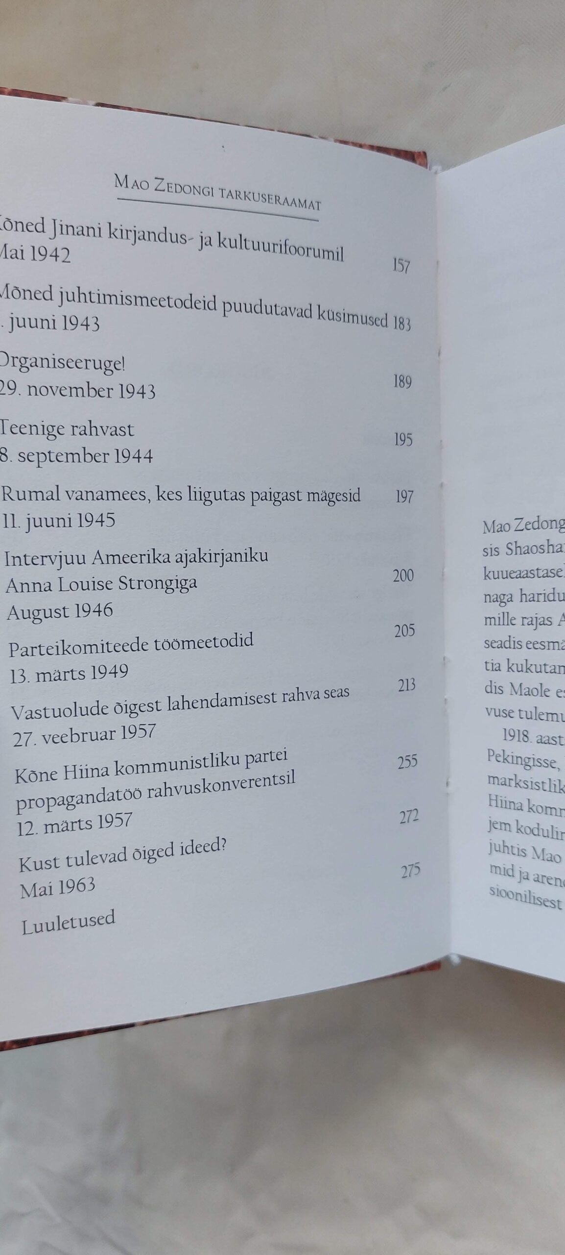 Mao Zedongi tarkuseraamat. 2003 - Image 4