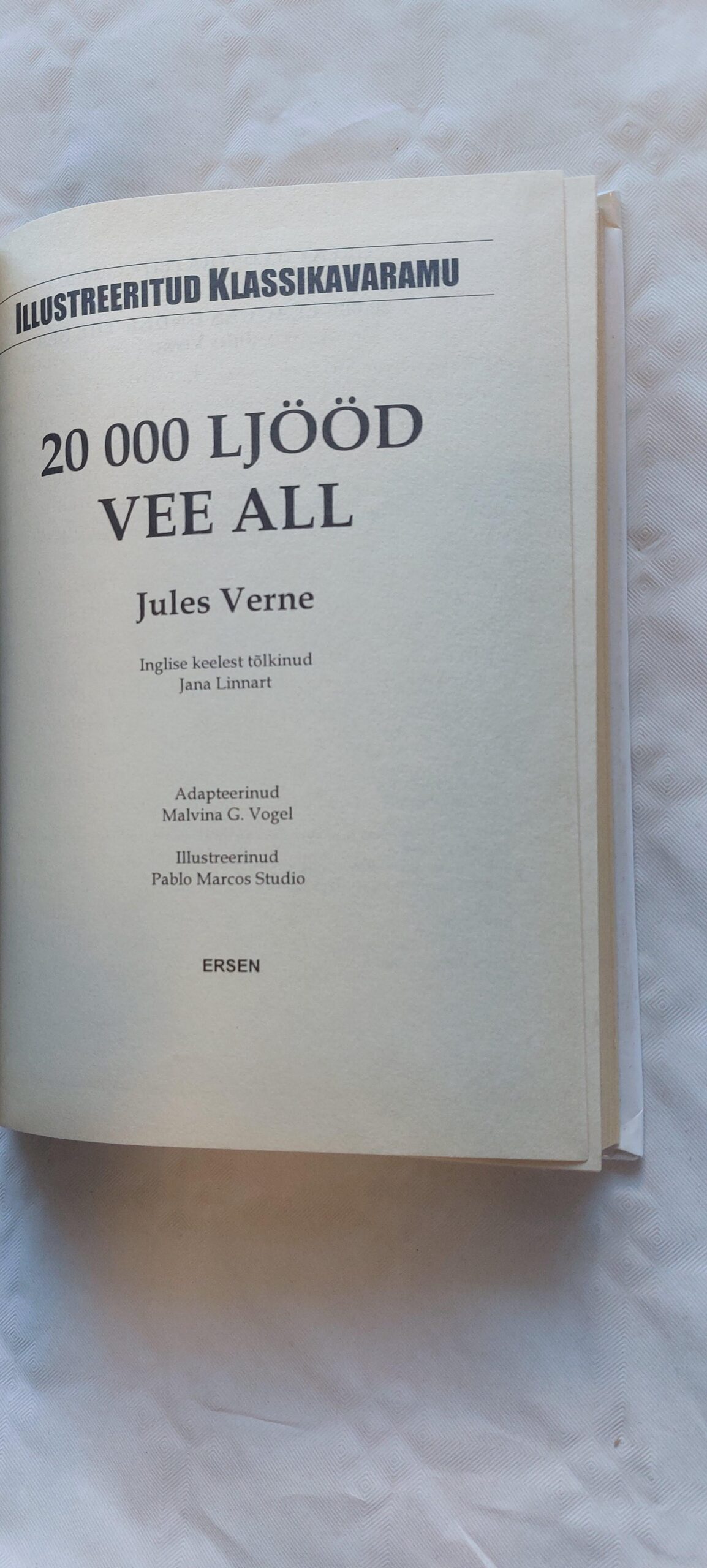 20000 ljööd vee all. Jules Verne. 1999 - Image 2