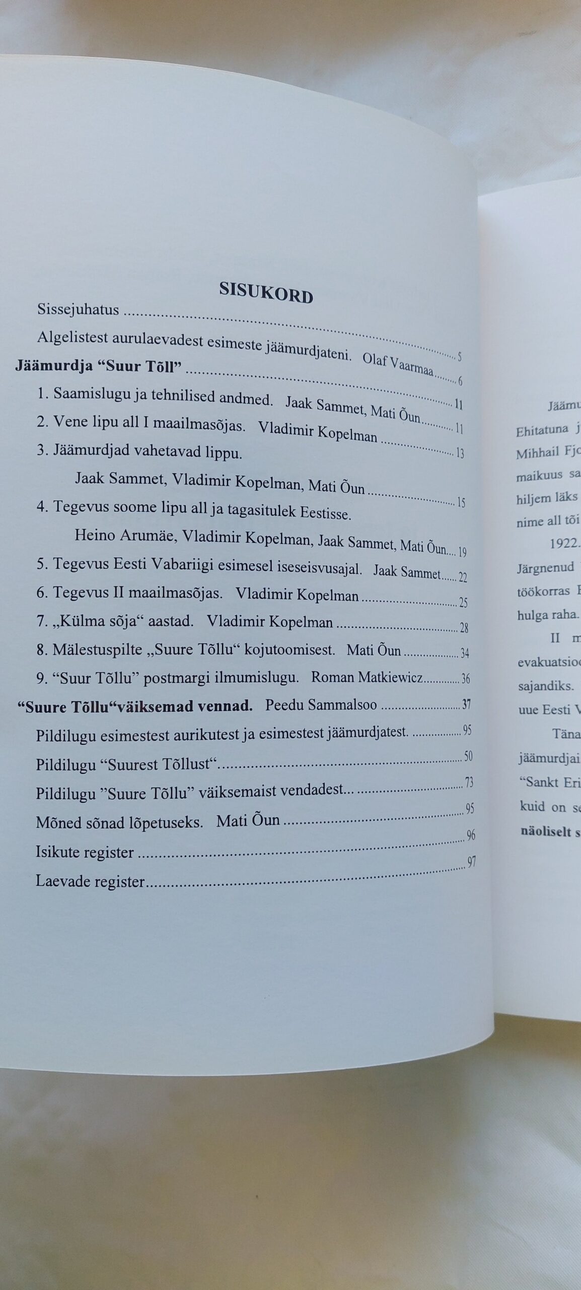 "Suur Tõll" ja teised Eesti jäämurdjad. 2005 - Image 3