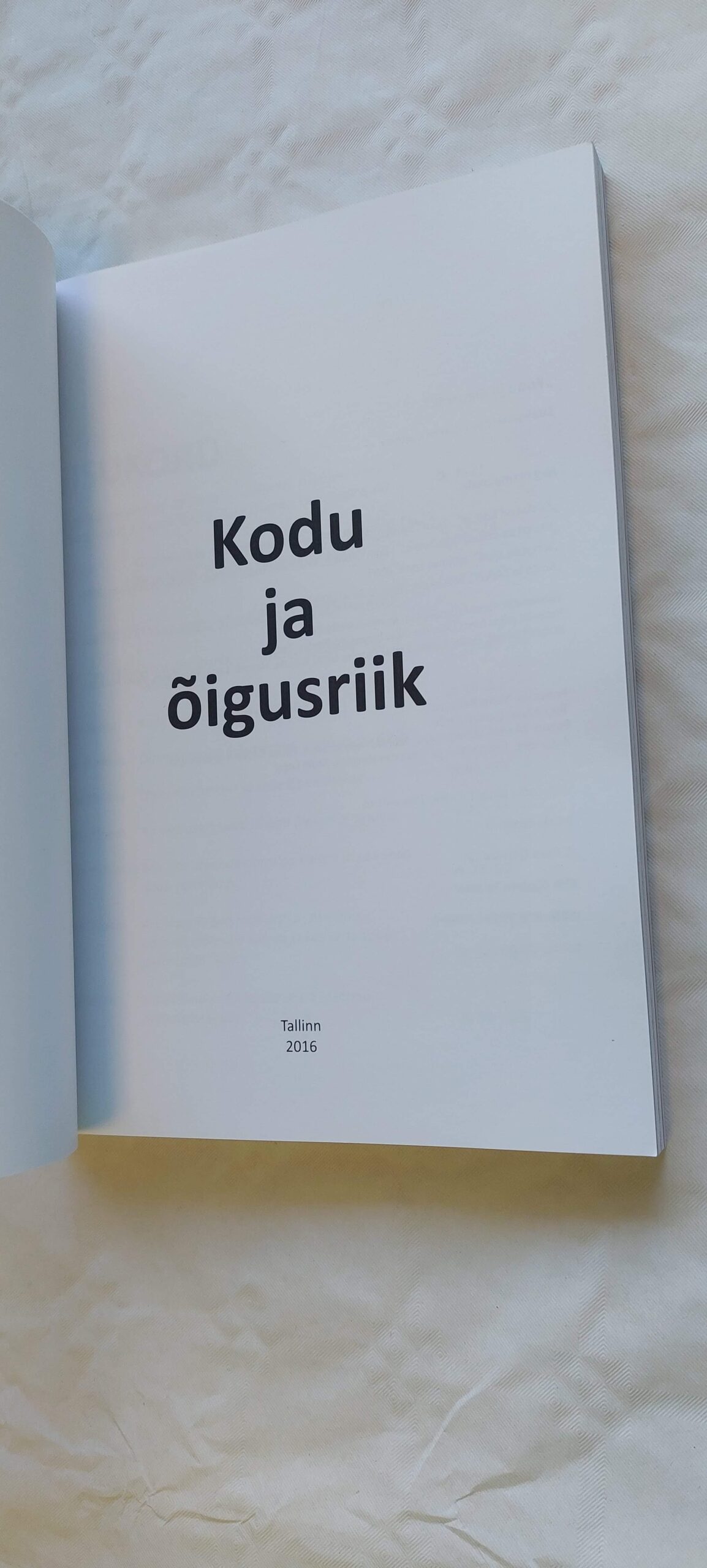 Kodu ja õigusriik. 2016 - Image 2