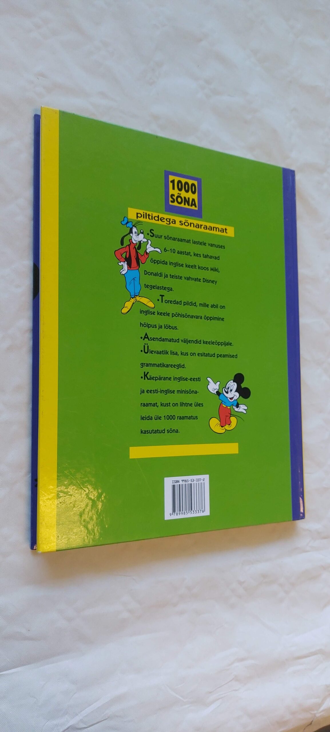 1000 sõna. Piltidega sõnaraamat Inglise-Eesti. Walt Disney. - Image 4